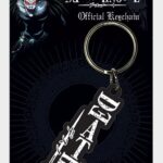 DEATH NOTE - LOGO - RUBBER KEYCHAINS -  PORTACHIAVI IN GOMMA