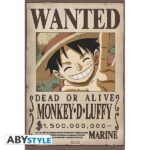 One Piece Wanted Luffy - Maxi Poster #343 - 91x61cm