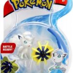 POKEMON Battle Figure Pack - COSMOEM e ALOLAN VULPIX - Set 2 Figure 4cm - WCT Toys