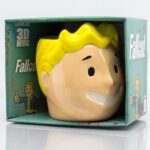 FALLOUT 4 - VAULT BOY - Tazza Sagomata 3D in Ceramica 400 ml Ceramic Shaped Mug CDM
