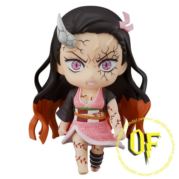 GSC00093 -- 000 (24053) Demon Slayer Inosuke Nezuko Kamado Demonization Nendoroid action figure 10cm - Good Smile Company - immagine 1