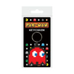 PAC-MAN -  PORTACHIAVI IN GOMMA - RUBBER KEYCHAINS -