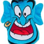 DISNEY - ALADDIN GENIO - Peluche Astuccio Scuola o Cosmetici con Ciusura a Zip - 24cm