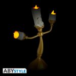 Disney - La Bella e la Bestia LUMIERE (Candeliere) Lampada Led da Ambiente 31cm Batteria