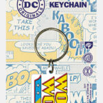 DC COMICS - WONDER WOMAN LOGO - RUBBER KEYCHAINS - PORTACHIAVI DI GOMMA