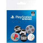 PlayStation - set 6 spillette badge pack - GB Eye