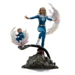 Fantastic Four Art Scale Statue 1/10 Invisible Woman and Franklin 28 cm