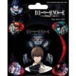 Death Note - set 5 adesivi stickers in vinile Pyramid