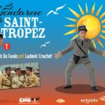 LE GENDARME DE SAINT-TROPEZ #1 LOUIS DE FUNES EST LUDOVIC CRUCHOT CINE-MINI PVC
