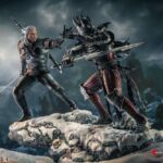 THE WITCHER 3: WILD HUNT  GERALT VS EREDIN 1/6 SCALE DIORAMA