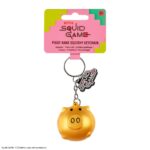 SQUID GAME PIGGY BANK SQUISHY KEYCHAIN