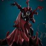 SPAWN BLACK WHITE & RED ALL OVER SPAWN BY GREG CAPULLO RESIN STATUE