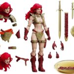 RED SONJA LIMITED GOLD AND RED EPIC HACKS FIGURE