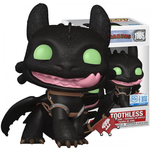 Funko POP! Dragon Trainer: Toothless w/Tongue (1985) EXM