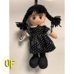 Mercoledi' Addams Peluche Doll 30cm