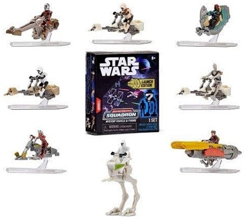 JAZ00001 -- 000 (30624) Star-Wars Micro Galaxy Mystery Vehicle & Figure Series 1 - immagine 1