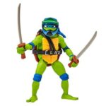 Teenage Mutant Ninja Turtles: Mutant Mayhem Drive N Kick Action Figure Leonardo & Motorcycle 11 cm - immagine 6