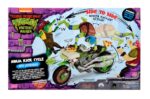 Teenage Mutant Ninja Turtles: Mutant Mayhem Drive N Kick Action Figure Leonardo & Motorcycle 11 cm - immagine 3