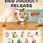 Alexander The Fat Tiger Mini Figures Roaring Love Series 2: Epic Filial Fabil7 cm Display (8)