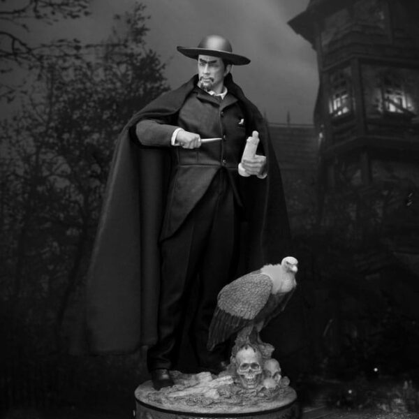 White Zombie Statue 1/4 Murder Legendre Monotone Ver. 52 cm