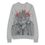Chainsaw Man Sweater Power Grey Melange Size XXL