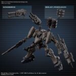 Bandai 30MM Armored Core VI Fires of Rubicon RaD CC-2000 Orbiter Nightfall plastic kit - immagine 4