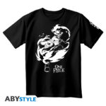 ONE PIECE - Tshirt unisex black - Portgas D. Ace*