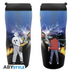 BACK TO THE FUTURE - Travel mug Doc & Marty *