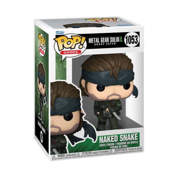 Funko Pop! - Metal Gear Solid #1053 Naked Snake figure 9cm