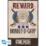 ONE PIECE - Poster Maxi 91.5 1 FSC MIX - Wanted Garp Cross Guild
