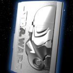 STAR WARS STORMTROOPER - Porta Biglietti da Visita in Metallo Chiusura a Clip Alta Qualità Kotobukiya