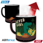 JURASSIC PARK - Mug heat change - 320ml - Clever Girl - box DT