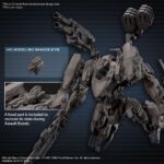 Bandai 30MM Armored Core VI Fires of Rubicon RaD CC-2000 Orbiter Nightfall plastic kit - immagine 7