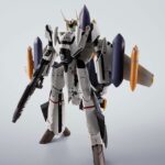 Macross 7 Hi-Metal R Action Figure VF-0S Phoenix (Roy Focker Use) & QF-2200D-B Ghost Set 14 cm
