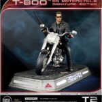 Terminator 2 Statue T-800 On Motorcycle Limited Signature Edition 70 cm