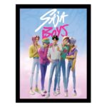 KPop Demon Hunters Collector Print Framed Poster Saja Boys