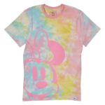 Disney by Loungefly Tee T-Shirt Unisex Minnie Mouse Tie Die Size L