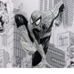 Marvel Collection PVC Statue 1/10 Spider-Man (Spider-Man #6)(Line Art)(Gold Label) 10 cm