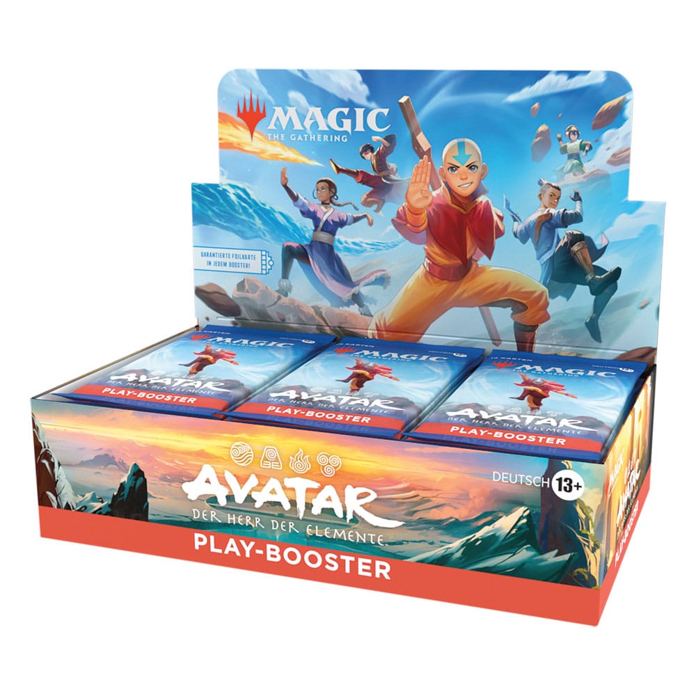 x_wotcd45801000 Magic the Gathering Avatar - Der Herr der Elemente Play Booster Display (30) german - immagine 1