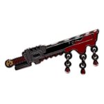 Space Marine 2 Pin Badge Chainsword  5 cm
