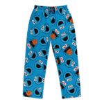 Sesame Street Jersey Pants Cookie Monster Size L