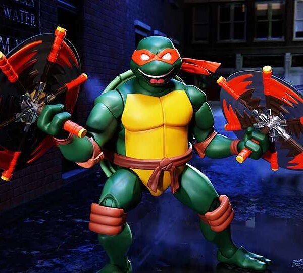 TMNT ULTIMATES W12 MICHELANGELO 2003 AF