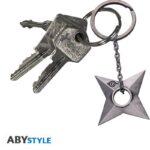 NARUTO SHIPPUDEN SHURIKEN 3D KEYCHAIN