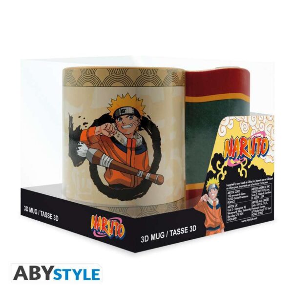 NARUTO SHIPPUDEN NARUTO SCROLL 3D MUG