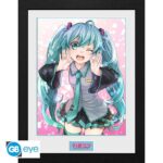 HATSUNE MIKU WINK FRAMED PRINT