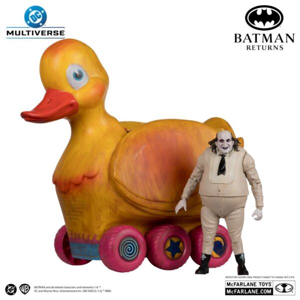 DC MULTI BATMAN RETU DUCK + PENGUIN VEHI