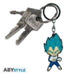 DBS VEGETA SAIYAN BLUE PVC KEYCHAIN