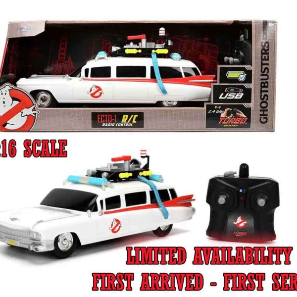 GHOSTBUSTERS ECTO-1 RC 1:16