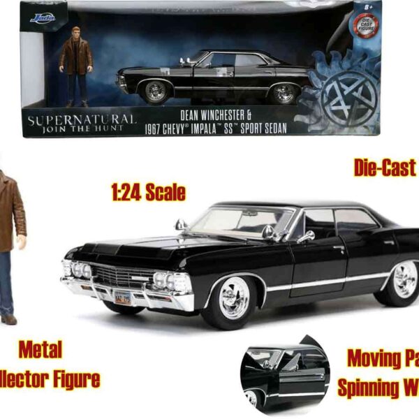SUPERNATURAL 1967 CHEAVY IMPALA 1:24
