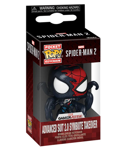Key Funko POP! Spider-Man 2 GamerVerse: Symbiote Takeover